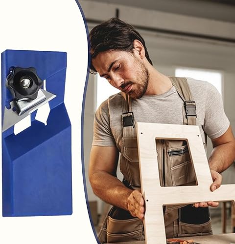 Pialla per smusso per legno,Pialla per smusso - Strumento per smussare il taglio dei bordi a 45 gradi | Utensile manuale, Strumento per la lavorazione del legno per la rifinitura rapida dei bordi del - Honorern