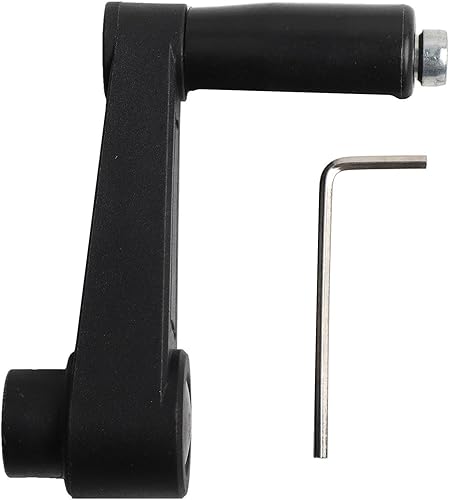 Manovella in nylon rinforzato con anima in acciaio al carbonio – 8/10/12/16 mm, manovella con foro rotondo per generatori e macchinari, impugnatura ergonomica, strumento fai da te di lunga - Honorern