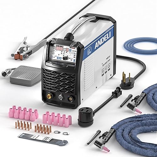TIG Welder MOS Tube Multifunctional TIG Welding Machine with Hot/Cold/TIG Pulse Cold TIG Welding Machine TIG-250MPL (220V European Plug) - Honorern