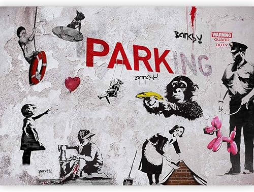 Carta da Parati Adesiva 245x175 cm Fotomurali Adesivi Murali Rivestimento Parete Moderna per Pareti Adesiva Muro Decorativo Fotomurale Graffiti colorato acqua - Honorern