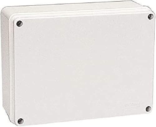 PP0293 Scatola Derivazione da Incasso - Scatola Elettrica da Parete Rettangolare - Cassetta Derivazione con Viti per Fissaggio Coperchio - Scatola Derivazione Made In Italy - Honorern