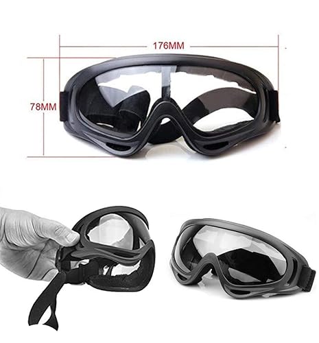 3 Pack Occhiali di Sicurezza per Bambini－Bambini Giochi da Esterno Occhiali di protezione per Nerf N-Strike Elite Pistola Giocattolo Gioco di pistola Protezione degli Occhi e Laboratorio - Honorern