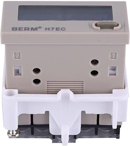 AUTO H7EC-N Contatore Elettrico Digitale senza Tensione di Ingresso Contatore Elettrico Con Schermo LCD 8 cifre cessorio di riempimento - Honorern