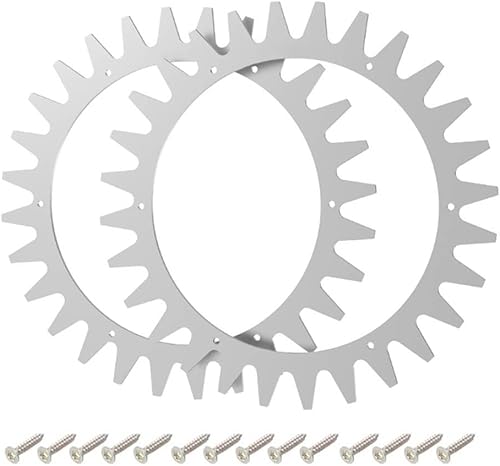 ForYardforce/SA/SC Classic NX Robotic - 2 punte in acciaio inox con viti per robot tosaerba - Honorern