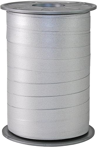 Nastro color nero, rocchetto di nastro pacchi, lungh. 200 m, largh. 10 mm, nastro bianco nero per decorare e per bricolage, nastro effetto carta per regali in tutte le occasioni - Honorern