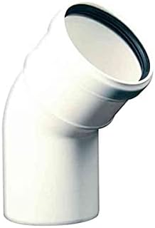 Canna fumaria tubo in PLASTICA PPs condensazione DN 80 curva 45 - Honorern