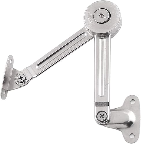2 cerniere di supporto per pannello porta a chiusura morbida, possono essere fermate a piacimento, utilizzato per cerniere a conchiglia pesanti per armadi, armadio a muro e coperchio per scatola - Honorern
