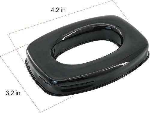 Cuscinetti auricolari in gel compatibili con Howard Leight di Honeywell Earmuff, Impact Sport, Pro, Sync, serie di paraorecchie di protezione dell'udito, cuscinetti auricolari in gel di ricambio - Honorern