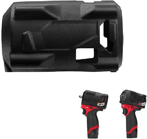 49-16-2554 M12 FUEL Stubby Impact Wrench Cover protettiva Boot adatto per Milwaukee M12 Impact 3/8' e 1/2', chiavi a percussione Stubby 2554-20 2555-20 e 2555P-20 - Honorern