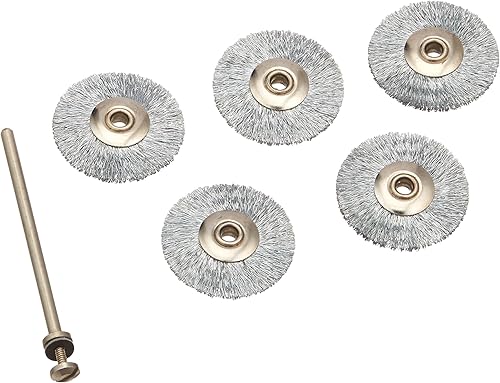 PROXXON 2228952 - Juego cepillos rueda acero 22 mm (5 u) - Honorern