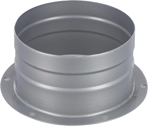 Efficiente raccordo per tubo di sfiato con flangia in metallo da 38 pollici per una migliore aria interna (150 mm) - Honorern