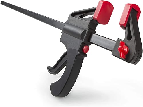 F-Bar Morsetto da Falegname, 2PZ Lavorazione Legno Strettoi Falegname 6inch Clip di Legno Falegname Strumento Grip Quick Release a cricchetto Spremere Lavorazione Legno Utensili a Mano - Honorern