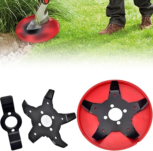 Testina per Decespugliatore, Disco Decespugliatore, Disco per Diserbo, Accessori Decespugliatore, Spazzola per decespugliatore, Decespugliatore per Erbacce, Adatta per Diserbo in Risaie, La Siepe - Honorern