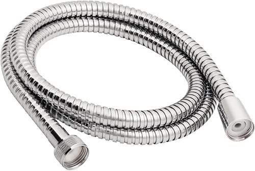 Schläfer 802490 | Flessibile doccia Flessibile Doccia Tubo Doccia Universale in Acciaio Inossidabile con Connettori in Ottone Universali G 1/2' ad Alta Pressione tubo doccia flessibile 1.5 metri - Honorern