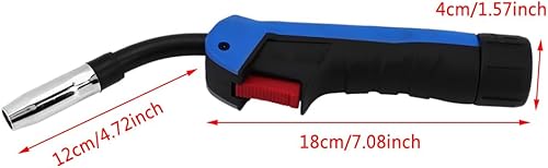 Torcia a saldatura, 1 pezzo 15 AK anidride carbonica saldatura MIG/MAG Torch Pistola Part Head Replacement - Honorern