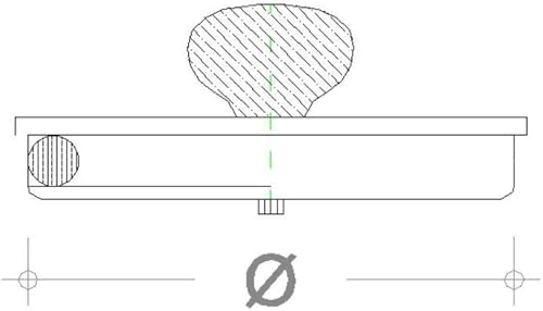 Tappo di ispezione con guarnizione in Acciaio Inox per alta temperatura Per Tubo Diametro 80 mm canna fumaria stufa legno pellet cucina barbecue - Honorern