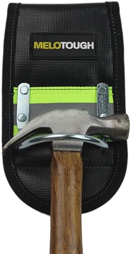 MELOTOUGH Supporto per trapano senza fili Gancio per metro a nastro Clip per trapano/supporto per utensili elettrici con punta da trapano Tote Hammer Belt Holder - Honorern