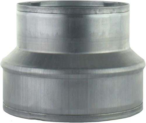 18438-008 - Riduttore di riduzione Aluflex tubo flessibile ventilazione, tubo pieghevole zincato 200 mm - 150 mm - Honorern