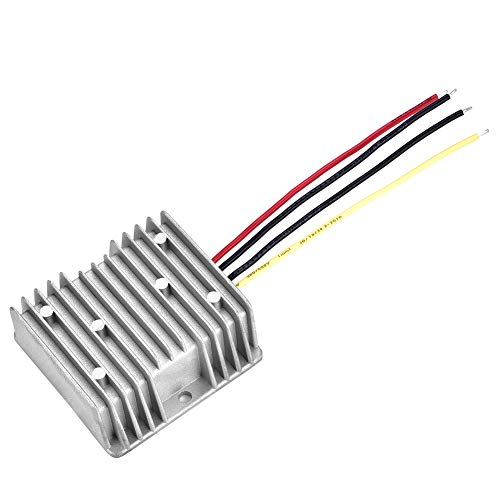 Regolatore di Tensione Convertitore di Riduttore di Tensione Trasformatore Buck/DC Impermeabile DC 24V 19V 5A - Honorern