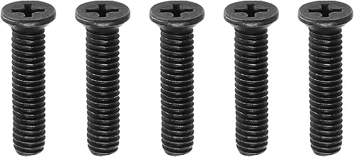 5PCS M5x25mm Trapano Mandrino Codolo Adattatore Vite In Acciaio Al Carbonio Vite di Fissaggio Filettatura Sinistra per UNF Trapano Mandrino Shank Adattatore Nero - Honorern