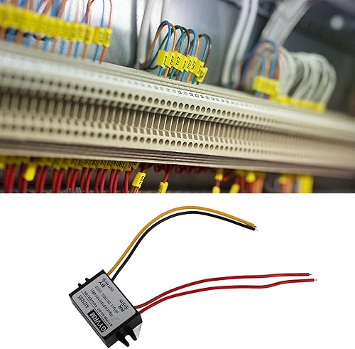 Regolatore convertitore step-down AC 10-28V a DC 12V, modulo di alimentazione convertitore buck impermeabile IP67, trasformatore di tensione per router motore auto(5A) - Honorern