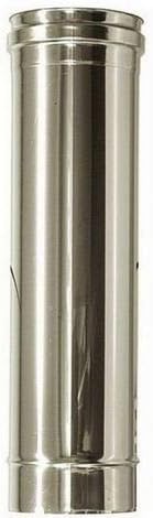 Tubo in acciaio inox per canne fumarie L 500mm (DN 130) - Honorern