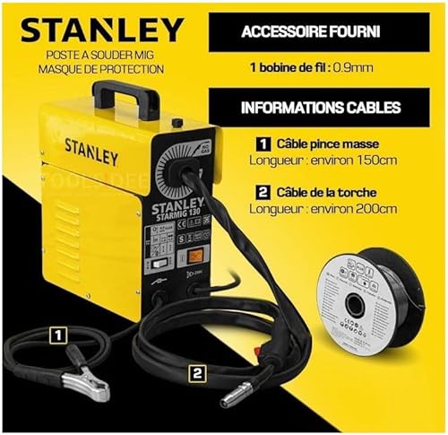 STANLEY Saldatrice Mig 130A - Honorern