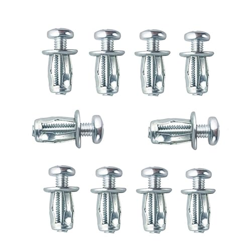 Tasselli per Cavità M5 x 25 in Metallo, Espansione per Pareti Cave, Combinabili Con Pinze per Decorazione Casa e Fissaggi - Honorern