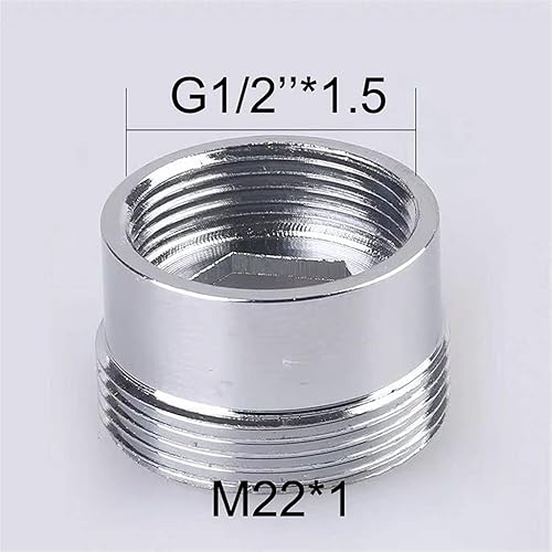 Adattatore Per Rubinetti 2PCS, M22 Cambio A 16 18 20 22 24 26 28 30 30 32 Mm Femmina Adattatore Rubinetto Adattatore Cucina Brass Brass Acqua Nastro Adesivo (Size : M22 X F26 2pcs) - Honorern