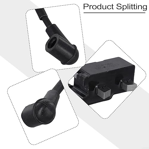 GLFLOW Bobina di accensione di ricambio per decespugliatore RY251PH RY252CS RY253SS RY254BC 291337001 Ricambio per attrezzi da giardino Parte aftermarket - Honorern