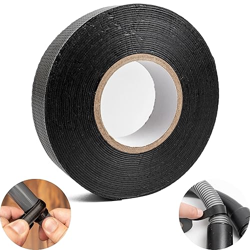 Nastro di Riparazione autoagglomerante, isolante 10 metri x 20 mm x 0.7 mm LxHxS, nastri autovulcanizzanti e sigillante per cavi media tensione, autosaldanti, nastro ermetico e impermeabile - Honorern