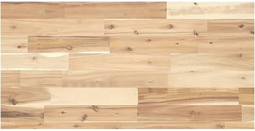 vidaXL Piano da Bagno Non Trattato 80x40x2 cm Legno Massello di Acacia, mensola da Bagno, scaffale da Bagno, Piano da lavabo, ripiano da Bagno - Honorern