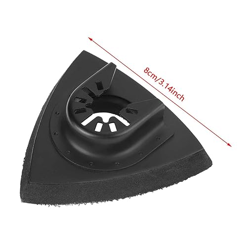 82 Pezzi Kit di Levigatura per Oscillante Cuscinetto per Sabbia Oscillante Multiuso Accessori Multiutensile Oscillanti - Honorern