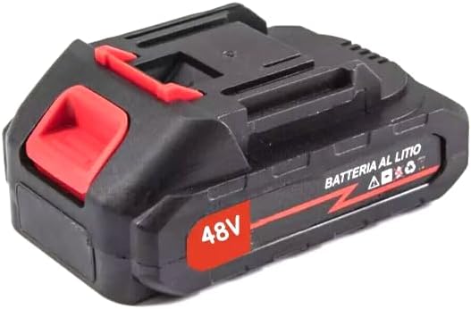 Batteria a Litio Ricaricabile 48V per Mini Motosega, Idropulitrice, Forbici Elettriche, Decespugliatore Batteria di Ricambio per Utensili da Giardino Elettrici - Honorern