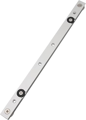 Asta per mitra, guida per sega circolare da tavolo, in lega di alluminio, guida a T, durevole nell'uso, calibro per mitra e asta per dispositivi fai da te (2, 300 mm) - Honorern