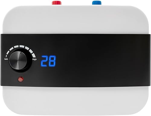6 l, scaldabagno elettrico, da cucina, 1500 W, 220 V, scaldabagno istantaneo, 0 – 65 °C, per lavabo, cucina, bagno - Honorern