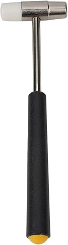 Piccolo martello a doppia testa per orologi per progetti di riparazione metallo e gomma strumento (C) - Honorern