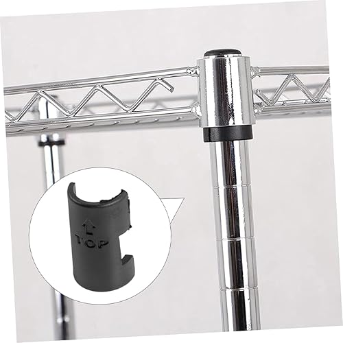 24pezzi Clip Per Mensole Filo Da Di Clip Di Blocco Per Scaffalature Con Manicotti Sostituibili Supporti Per Scaffali Per Fissaggio Sicuro E Facile Installazione - Honorern