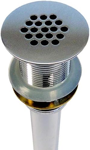 Piletta di scarico con filtro anti impurità - senza Pop-up - per i nostri lavabi BERNSTEIN : TWA28, TWG06, TWG07, TWG08, TWG16, TWG21, TWZ29, PB2089, PB2078, PB2080, PB2155, PB2088 - Honorern