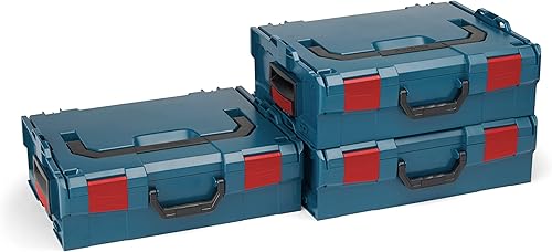 L-BOXX 136 Gr2 Antracite Vuota 3er Set - Sistema di Trasporto Innovativo - Honorern