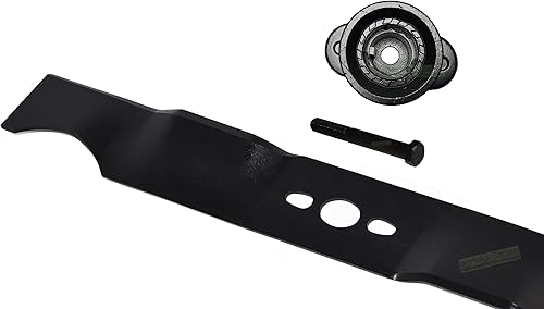 perfektGarten Lama da 51 cm + supporto lama + vite compatibile con tosaerba Fuxtec con azionamento - Honorern