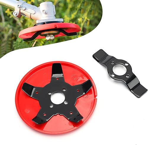 Testina per Tagliaerba, Piastra per Sarchiatore, Disco Decespugliatore, Accessori Tosaerba, Lama per Decespugliatore (L) - Honorern