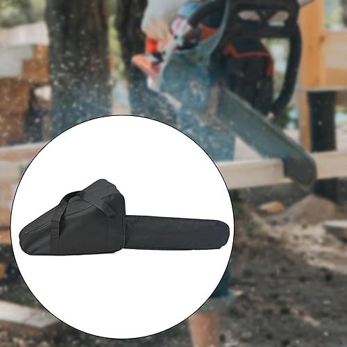 Cassetta Motosega Motosega Borse da Trasporto Multiplo per Protezione Leggera Borsetta per Viaggi per la Lavorazione del Legno all'Esterno, Orangina - Honorern