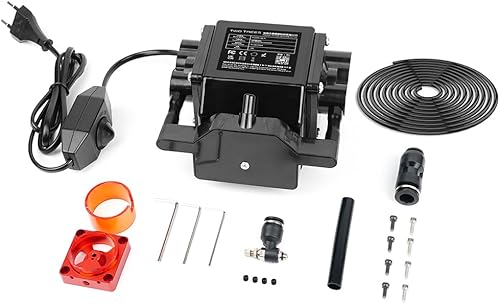 Air Assist Set, 30 l/min, flusso d'aria Air Assist Set per incisore laser TS2-10W, TS2-20W, TTS-25, TTS-55, TTS-10, rimuove fumo e polvere, silenzioso e facile da montare. - Honorern