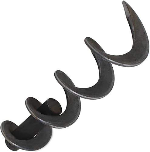 Coclea trasporto pellet 200 300 400 500 600mm vite a coclea carico pellet trasportatore a spirale coclea stufa pellet (Lunghezza totale 500mm) - Honorern