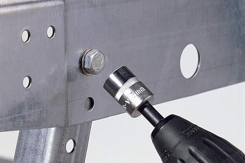 wolfcraft Set di adattatori per bussole di 3 pezzi I 8797000 I Per collegare in maniera sicura le bussole - Honorern