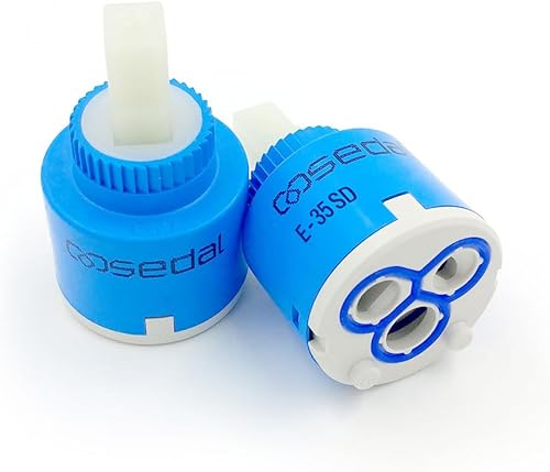 Cartuccia originale in ceramica Sedal da 35 mm, durevole, cartuccia progettata con precisione per prestazioni superiori del rubinetto, uso residenziale e commerciale affidabile - Honorern
