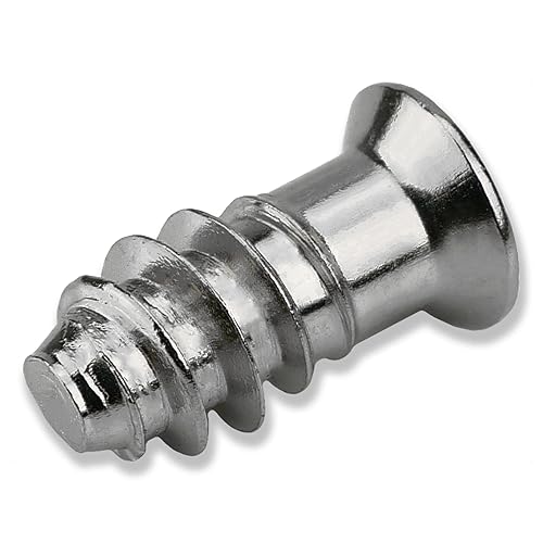 50 X Mprofi MT® Viti Euro 6,3x13mm-Viti per Mobili con Testa Svasata-Viti di Connessione in Acciaio Zincato-Viti Speciali per Guide per Cassetti,Cerniere,Estrattori-Fori Ø5mm - Honorern