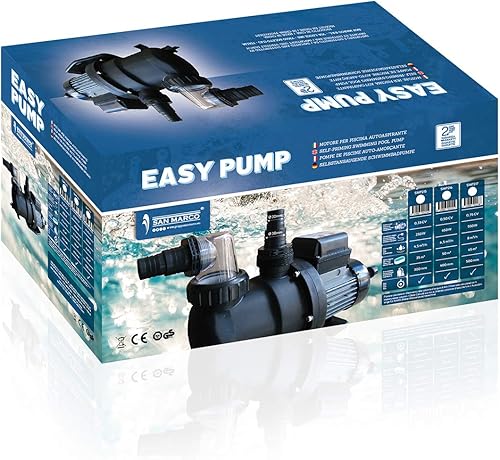 San Marco Motore per filtro piscina compatibile GRE 450 Watt (8,5 m3/h) - Honorern