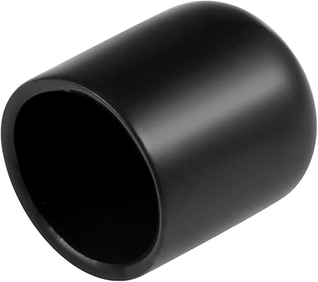 20 cappucci terminali in gomma, diametro interno 14 mm, tappi flessibili per viti e filettature, coperture in vinile nero per viti, tubi, cavi, fili, ecc - Honorern